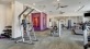 a gym with exercise equipment